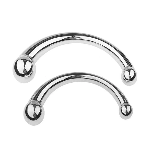 Anal Hooks Double 5858 Stainless Elegant Hook Ended Anal Steel 0726